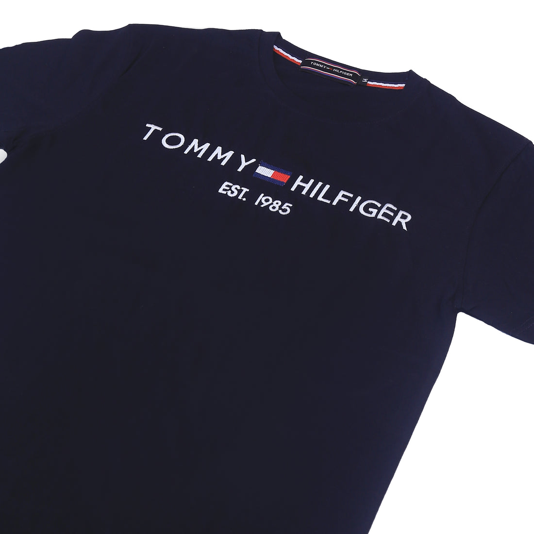 TH Emb T Shirt-Navy blue