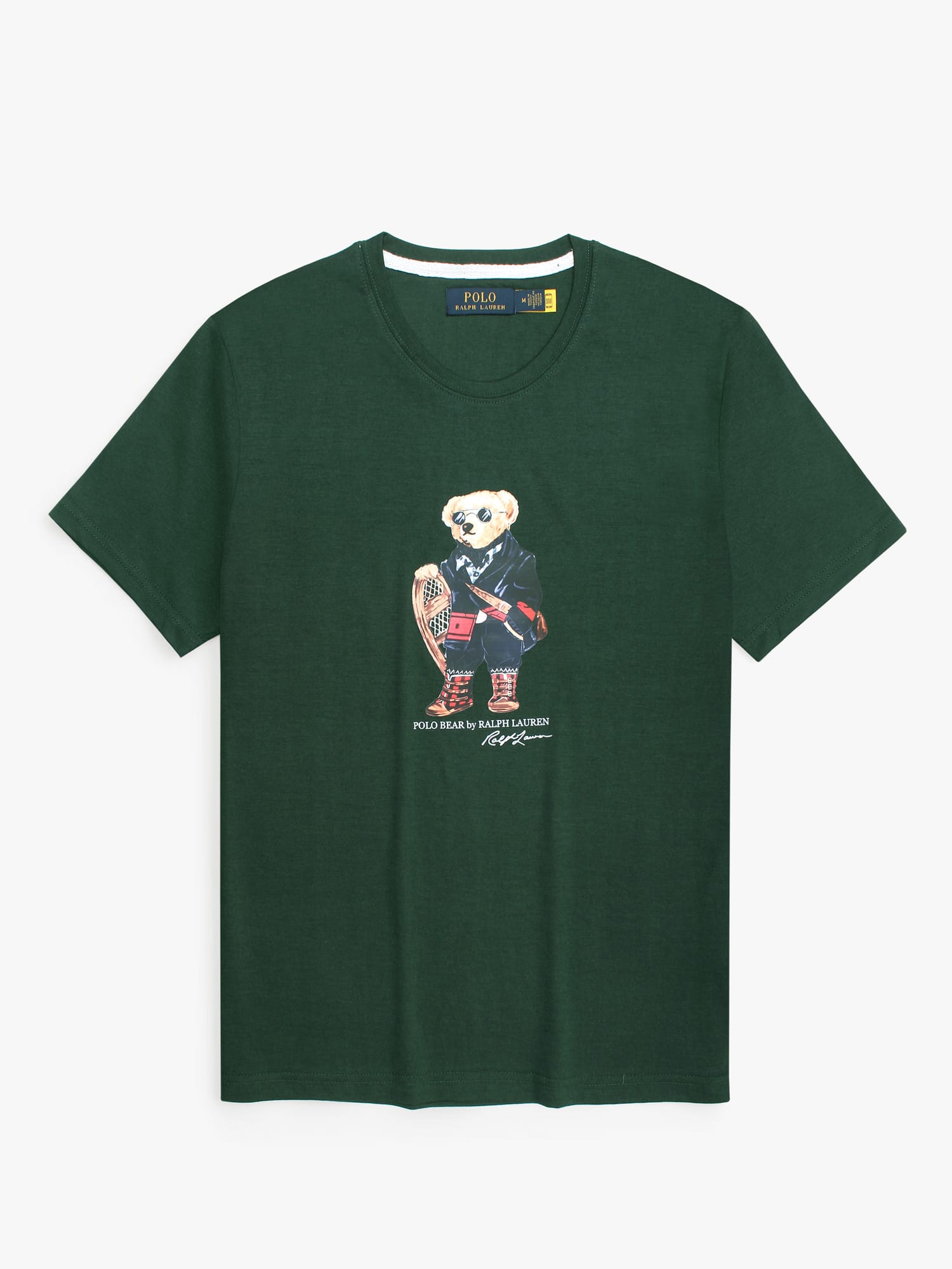 Brandahub T-shirts PRL bear T Shirt-b British green