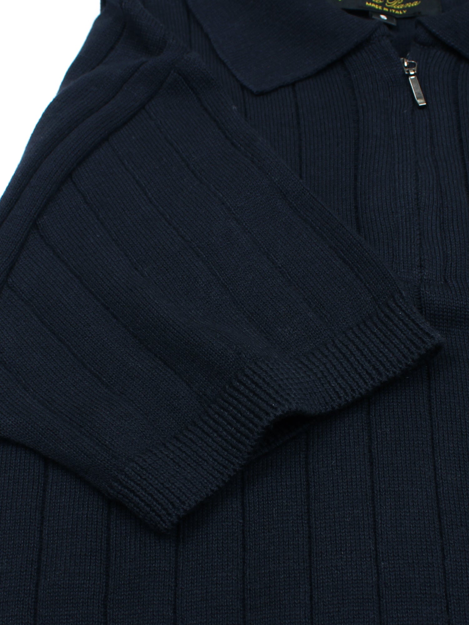 LP knit polo- navy blue