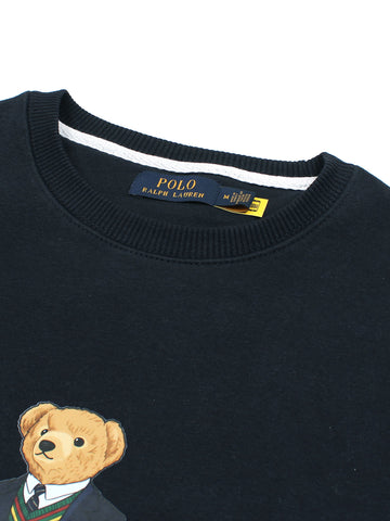 premium Rl Bear Fleece sweatshirt (navy blue)