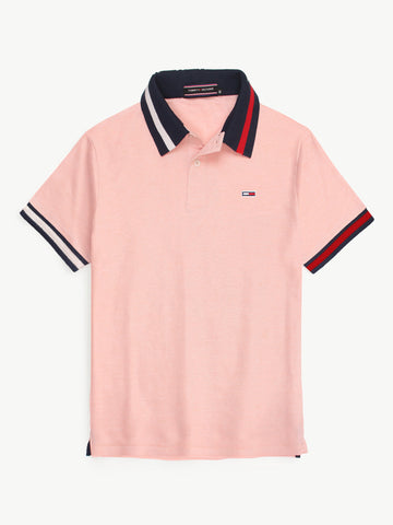 TJ polo pink - brandahub