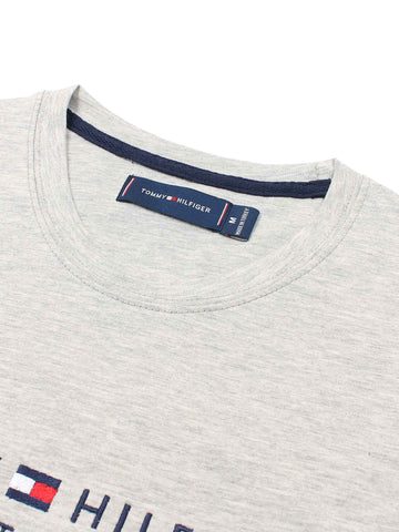 Brandahub T-shirts premium th embroidery t-shirt heather grey