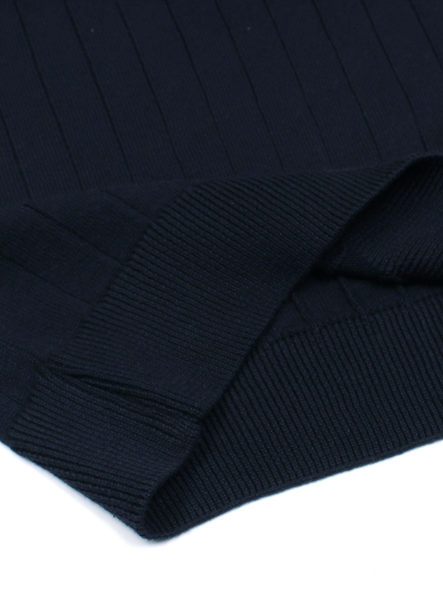 LP knit polo- navy blue