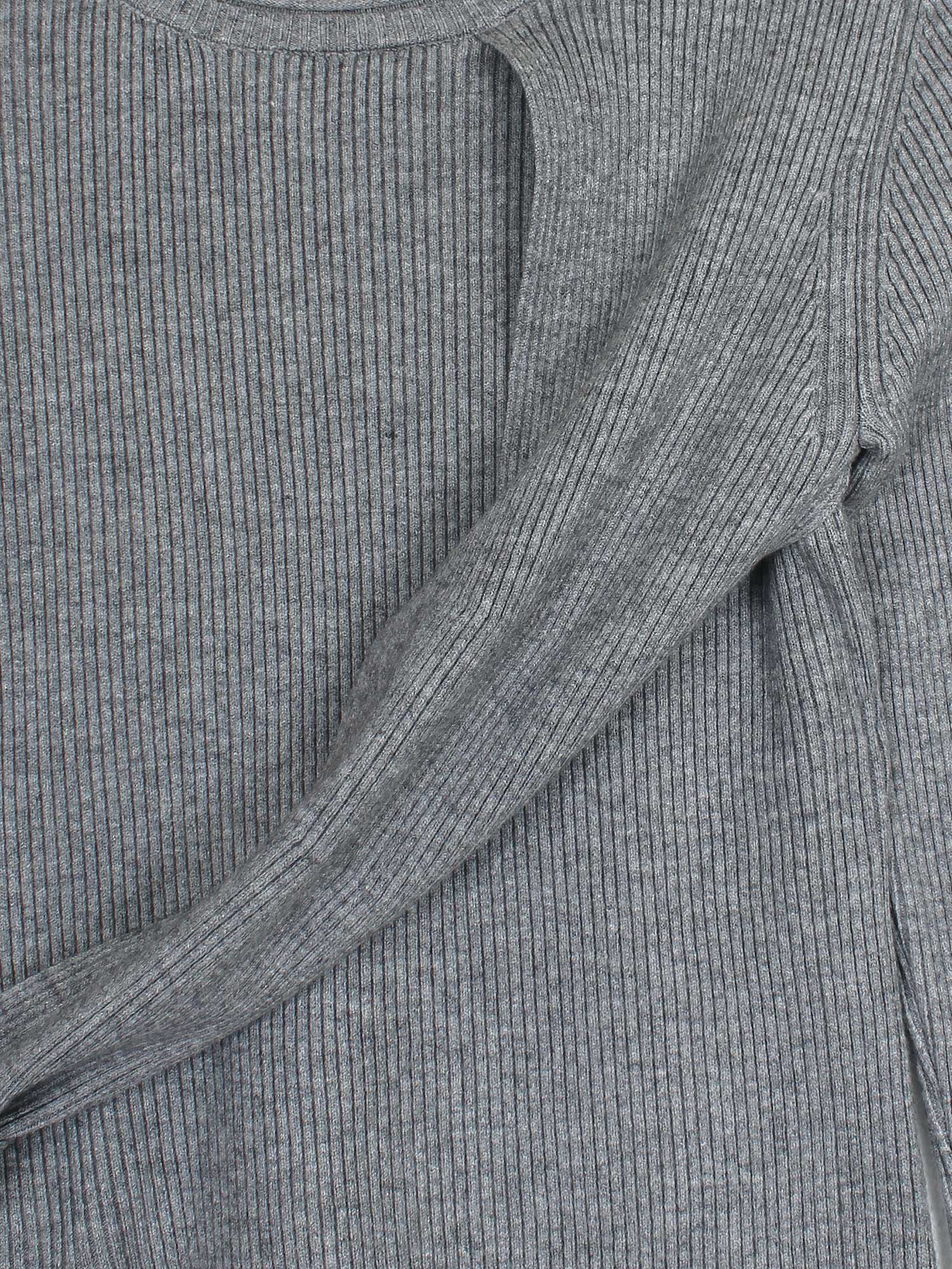 The Aura Asymmetrical Tie-Knit Set (grey)