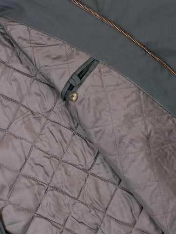 Brandahub Cotton Jackets PRL Cotton Twill Jacket (collar) (grey)