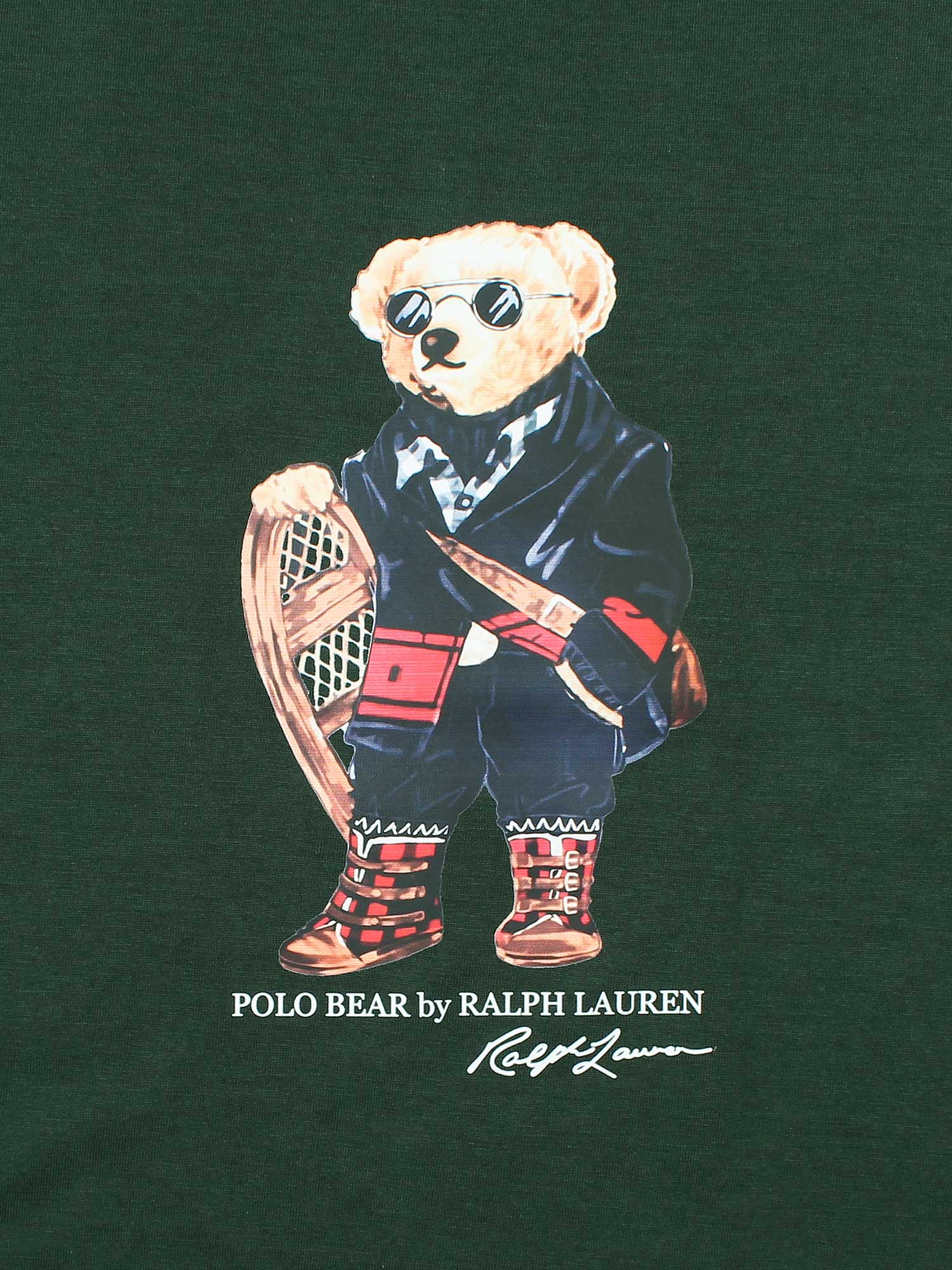 Brandahub T-shirts PRL bear T Shirt-b British green