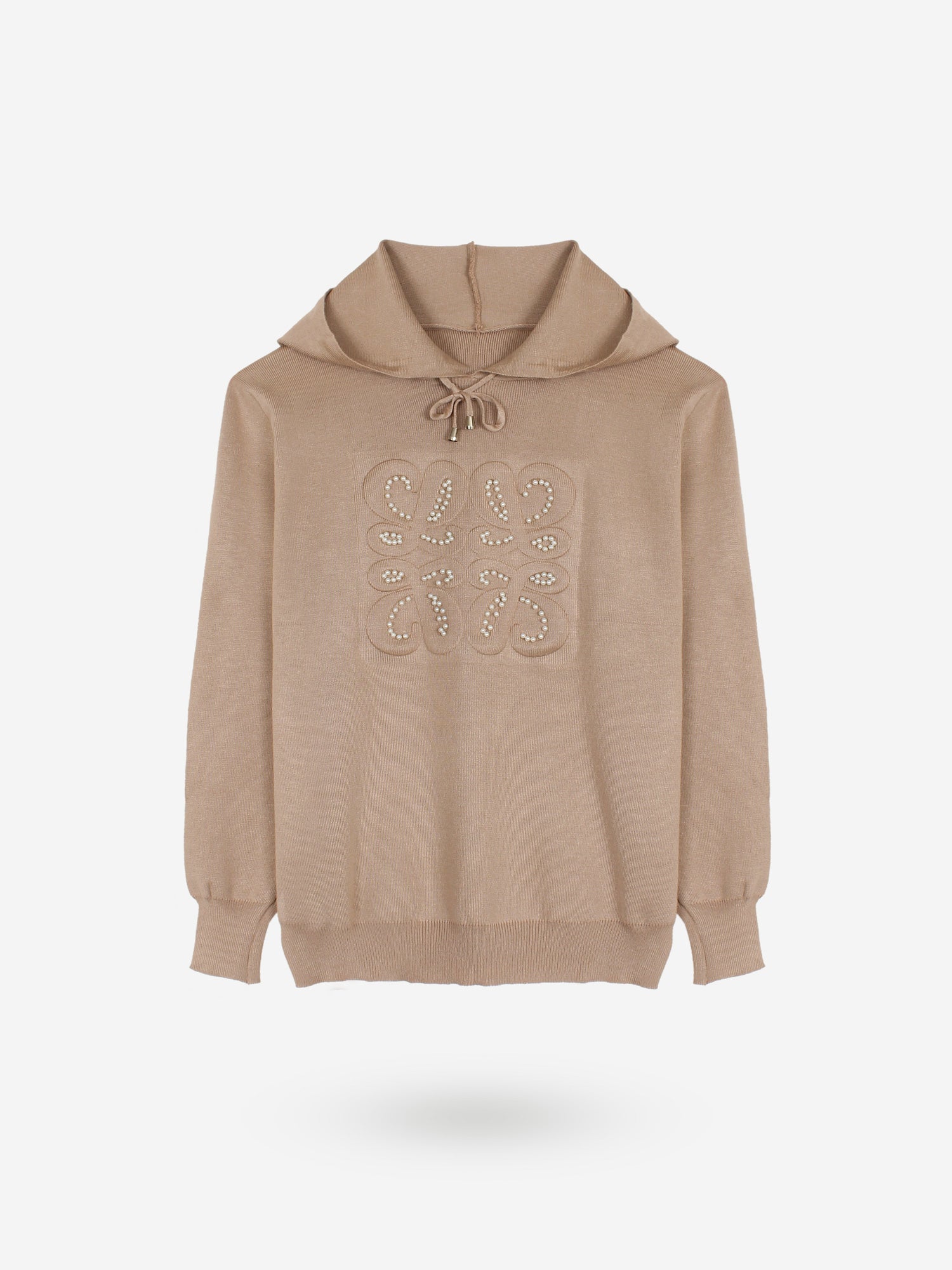 The Lwe Hoodie Knit Co-ord Set (camel)