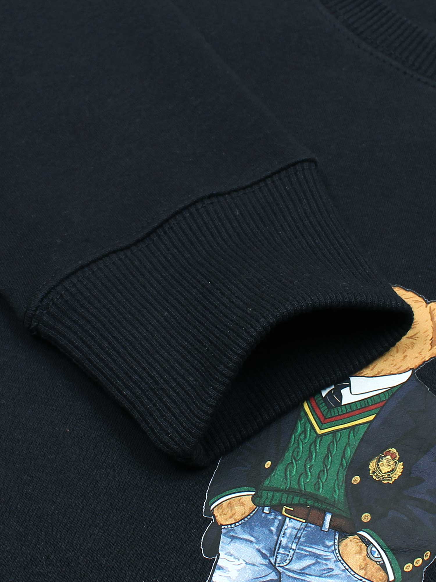 premium Rl Bear Fleece sweatshirt (navy blue)