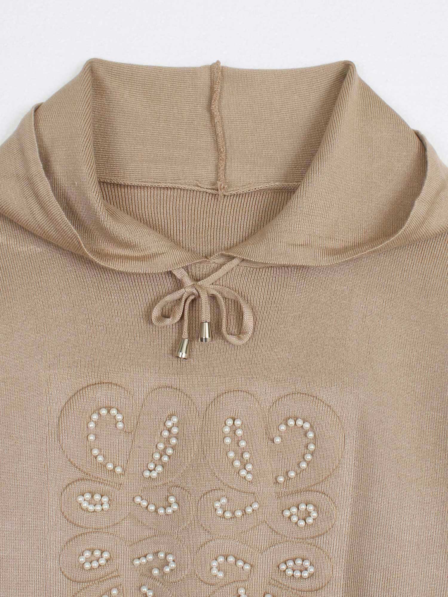 The Lwe Hoodie Knit Co-ord Set (camel)