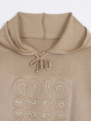 The Lwe Hoodie Knit Co-ord Set (camel)
