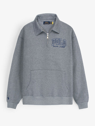 The RL Polo Fleece Sweatshirt (heather grey)