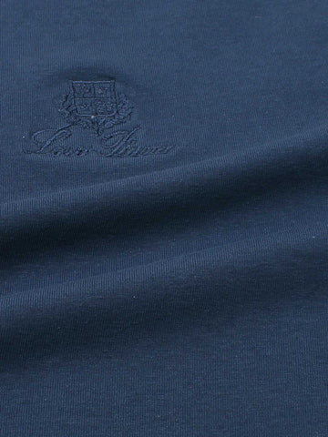 Brandahub T-shirts premium Lp t shirt-navy blue