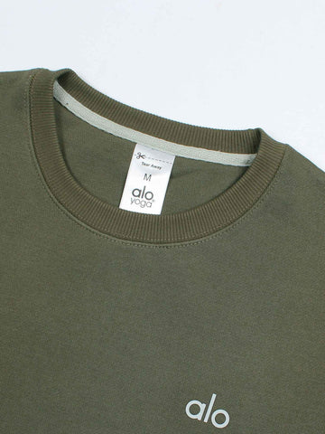 Brandahub sweartshirts The Ao Fleece Sweatshirt (Olive green) unisex