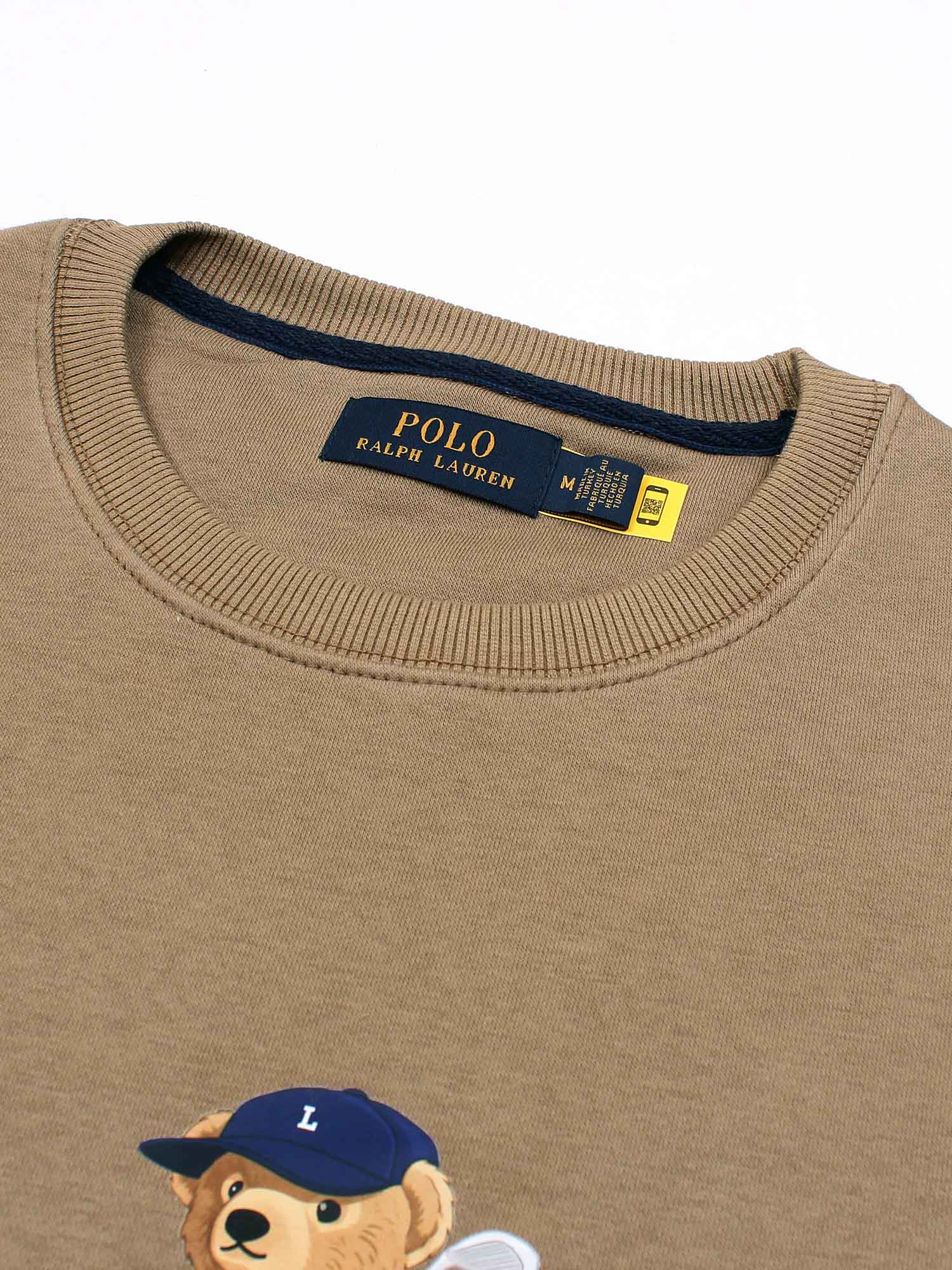 premium Rl Bear Fleece sweatshirt (beige)