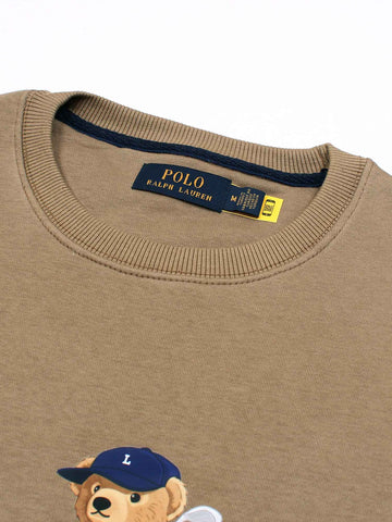 premium Rl Bear Fleece sweatshirt (beige)