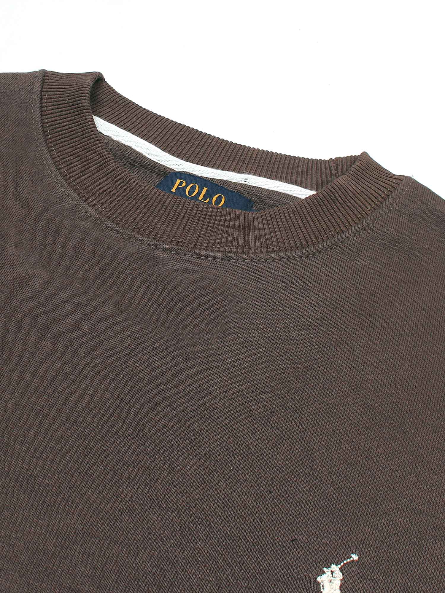 The RL Fleece Sweatshirt (brown) unisex