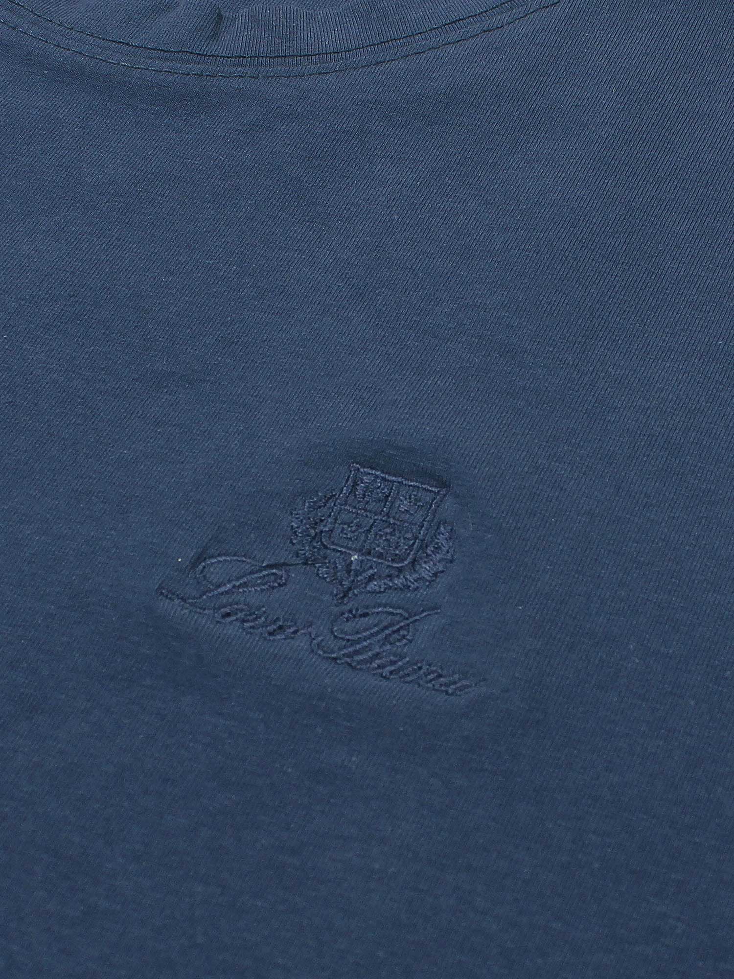 Brandahub T-shirts premium Lp t shirt-navy blue