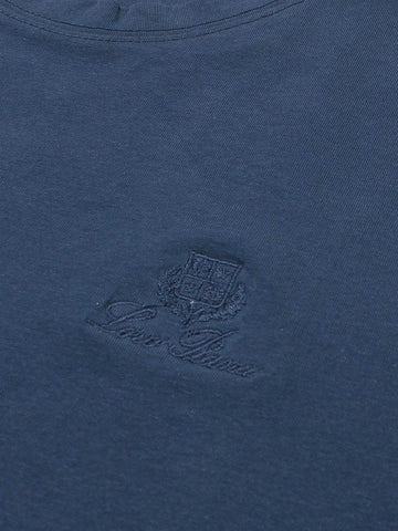 Brandahub T-shirts premium Lp t shirt-navy blue