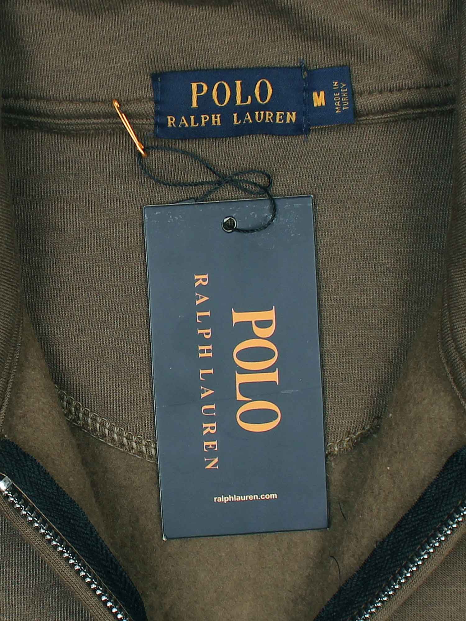 The RL Polo Fleece Sweatshirt (olive green)