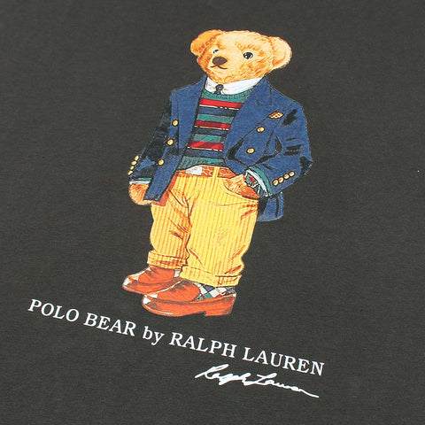 PRL bear T Shirt-grey