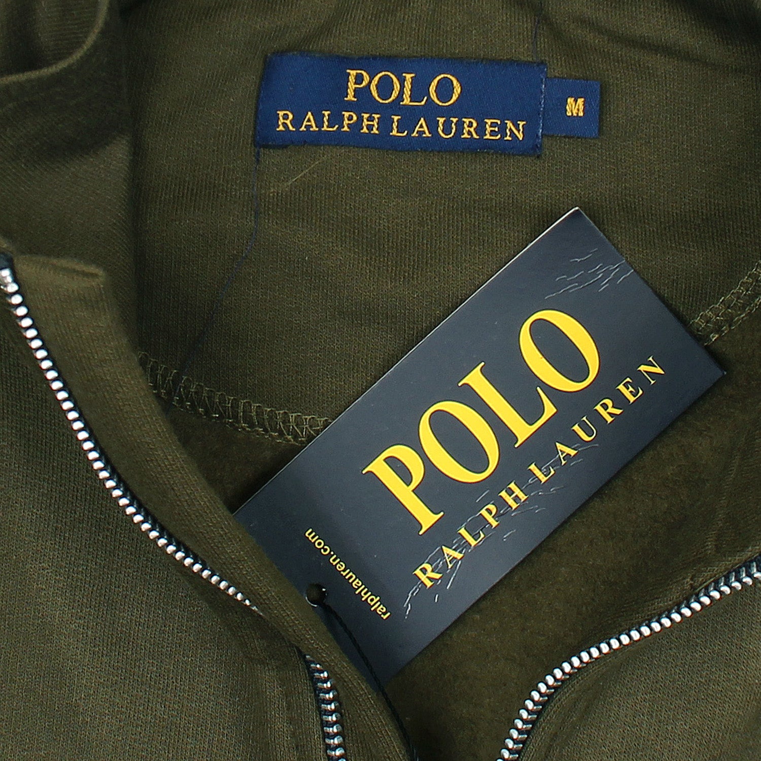 The RL Fleece Sweatshirt (olive green)