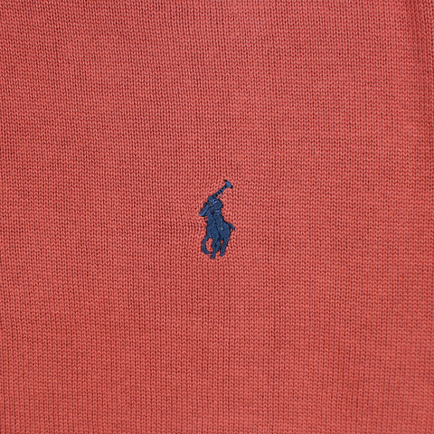 RL Crew neck Cotton Sweater (carrot)