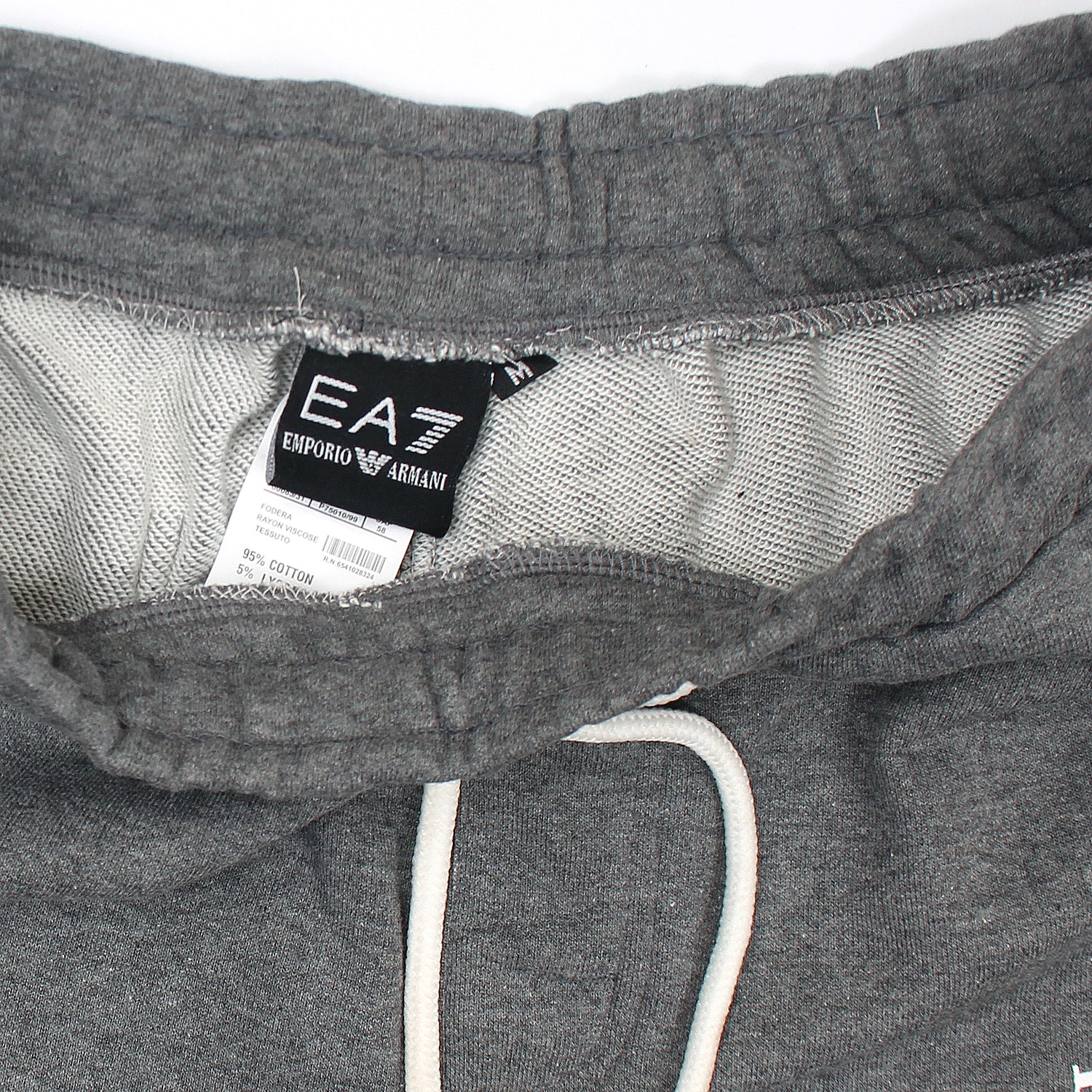 EA dark heather grey shorts