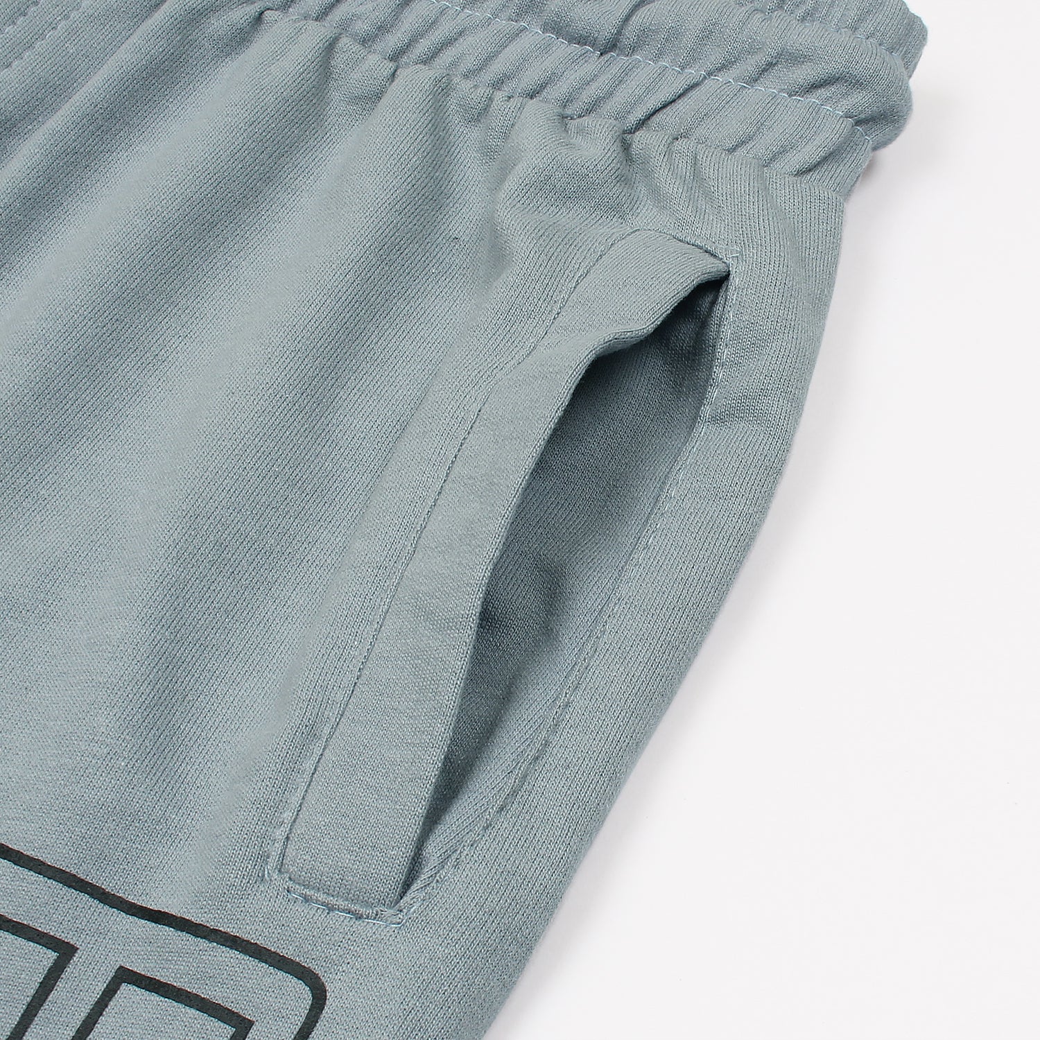EA steel grey shorts