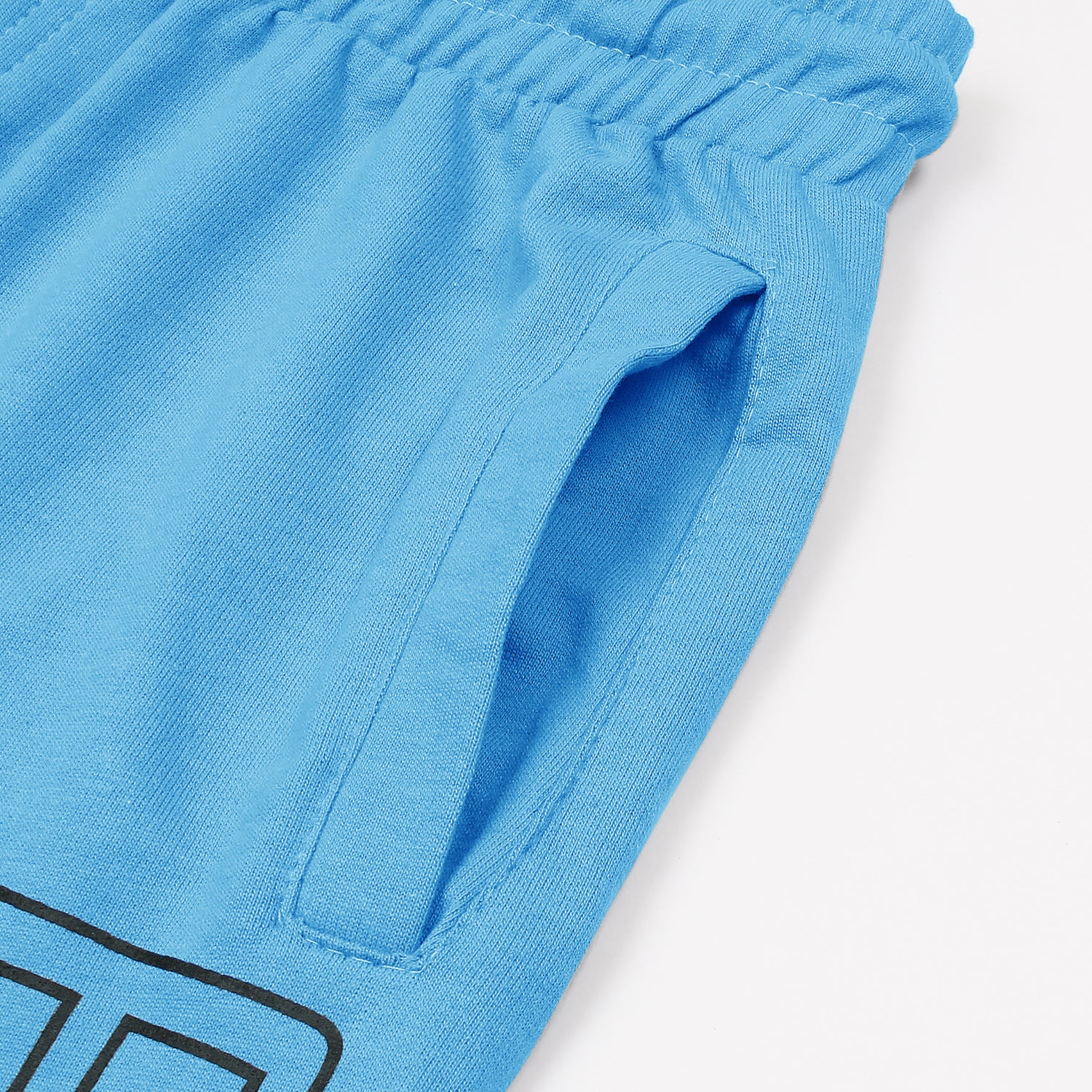 EA light blue shorts