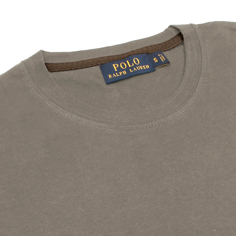 Prl small pony tshirt-brown