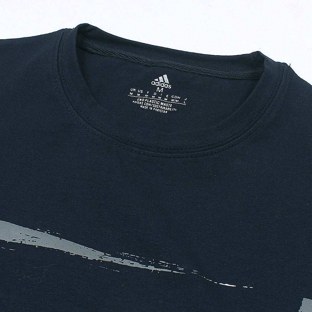 ADS Printed tshirt-navy blue