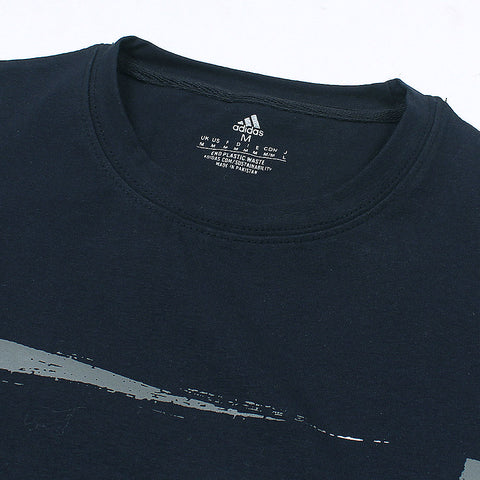 ADS Printed tshirt-navy blue