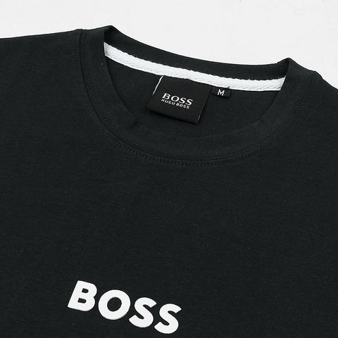 HB Printed tshirt-BLACK