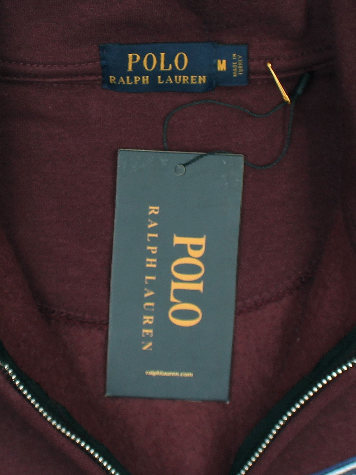 The RL Polo Fleece Sweatshirt (maroon)