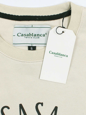 Brandahub sweartshirts The Cb Fleece Sweatshirt (beige) unisex