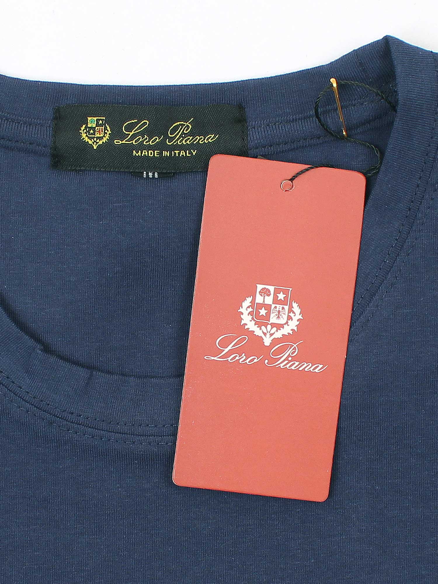 Brandahub T-shirts premium Lp t shirt-navy blue
