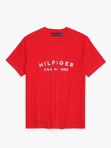 Th printed us tshirt-red