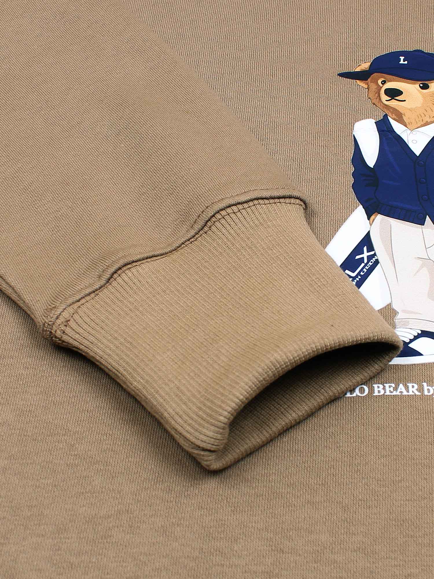 premium Rl Bear Fleece sweatshirt (beige)