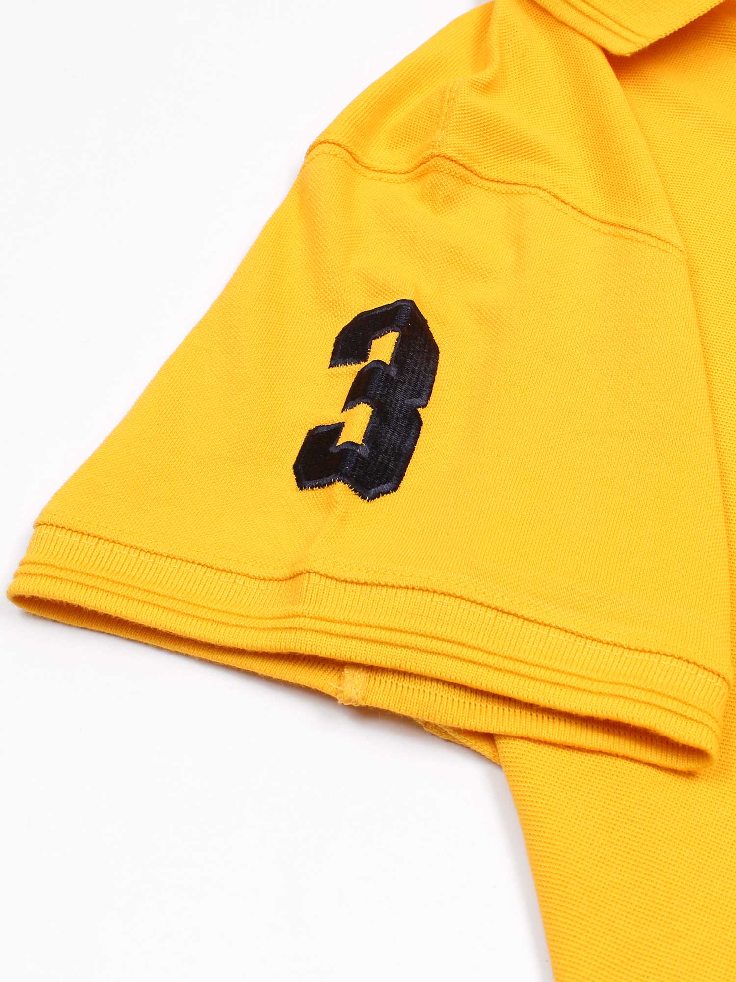 RL triple pony polo-Yellow