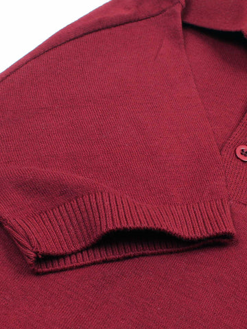 Brandahub polo shirts Premium Rl knit polo-maroon
