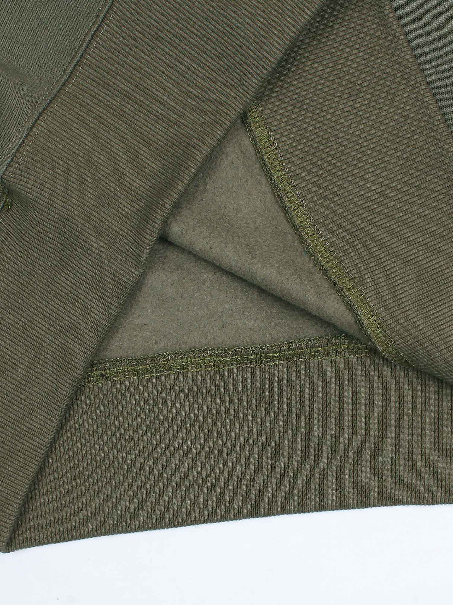 Brandahub sweartshirts The Ao Fleece Sweatshirt (Olive green) unisex