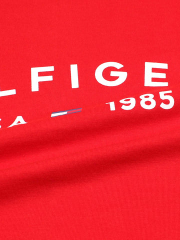 Th printed us tshirt-red