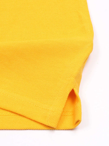 RL triple pony polo-Yellow