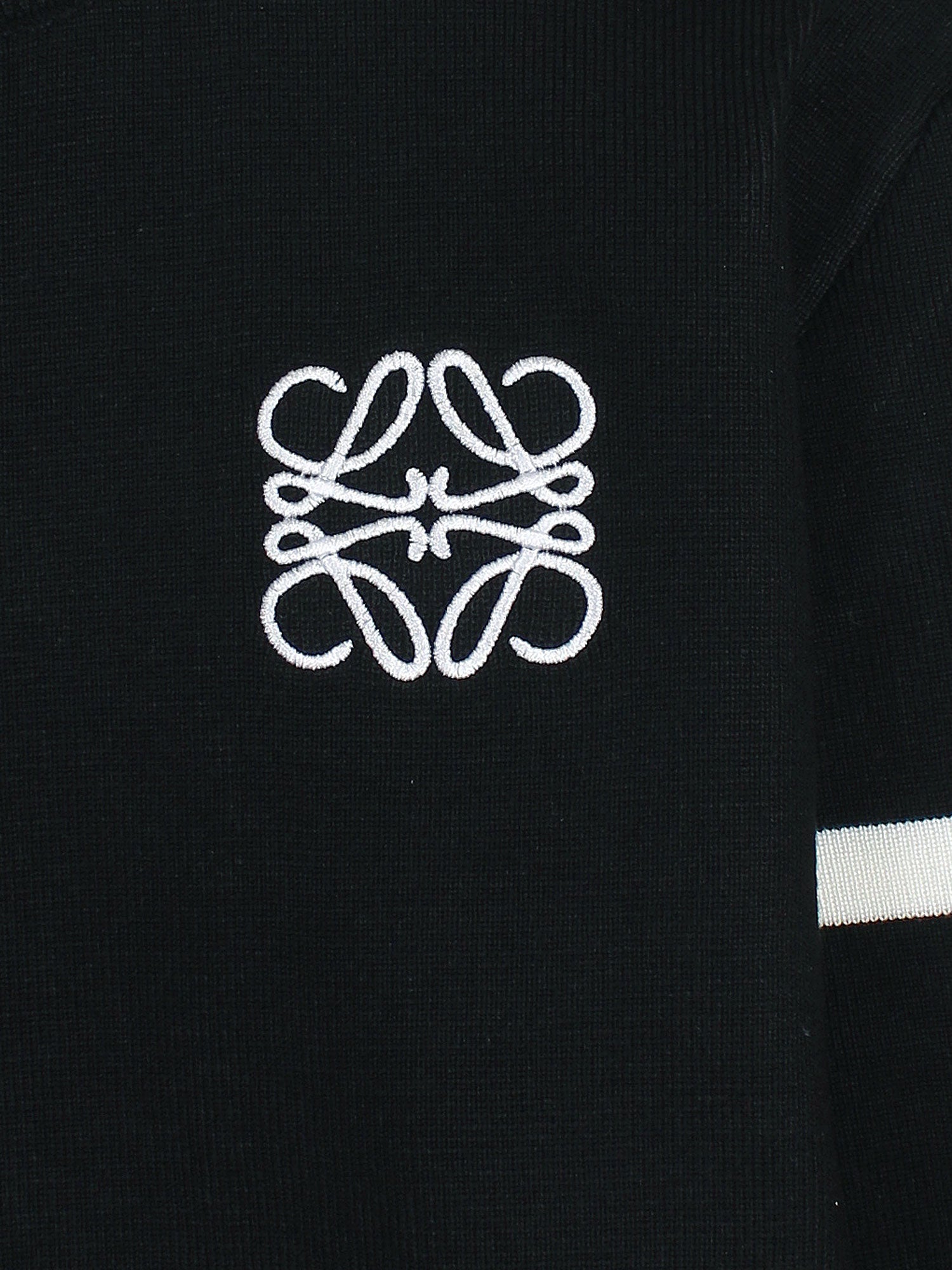 The Lwe Striped Knit Co-ord Set (black)