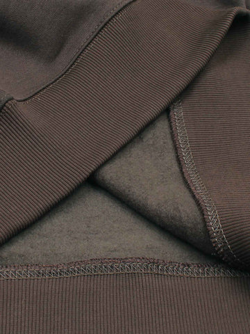 The RL Fleece Sweatshirt (brown) unisex