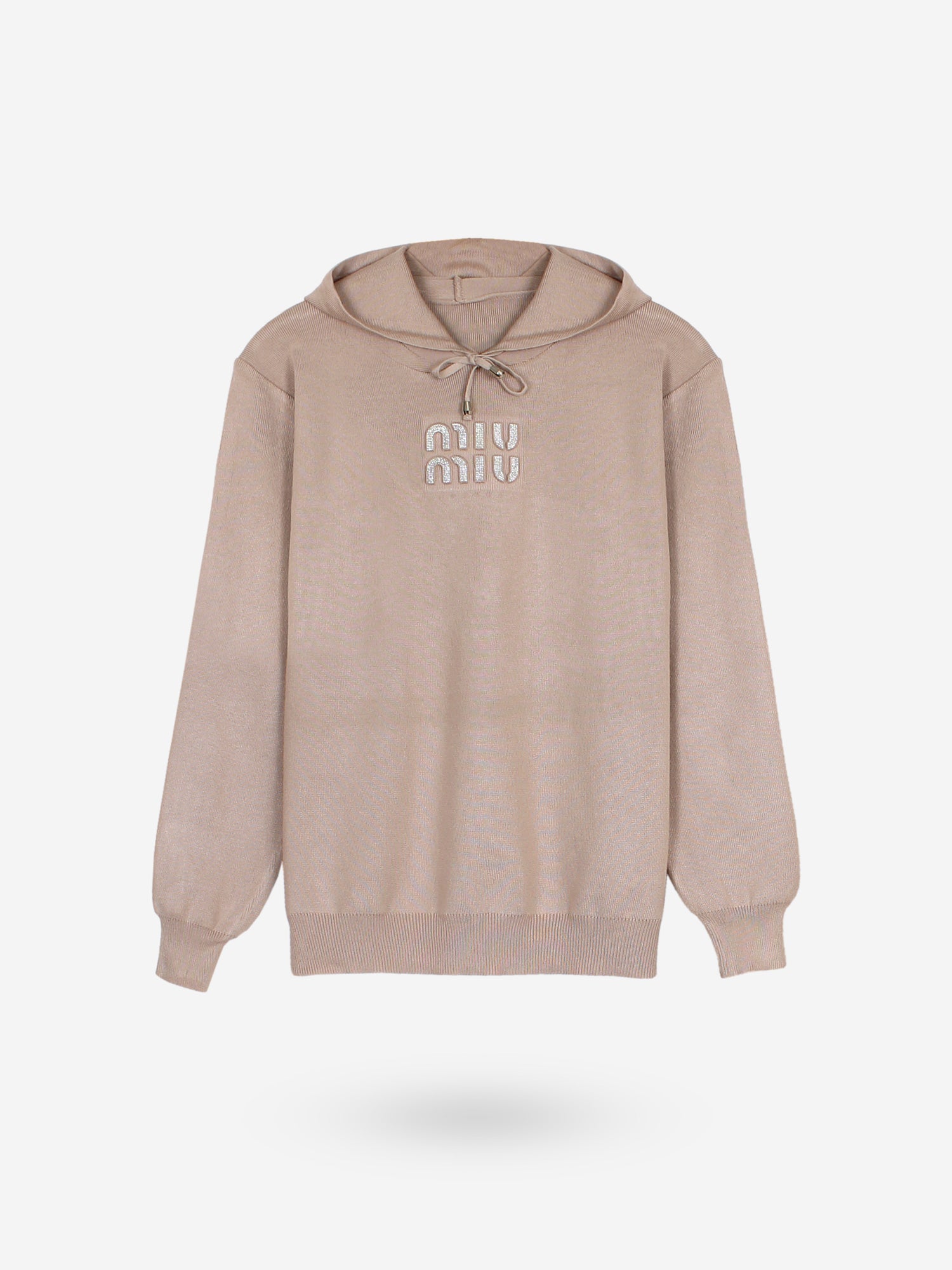 The mumu Crystal-Embellished Knit Set (camel)