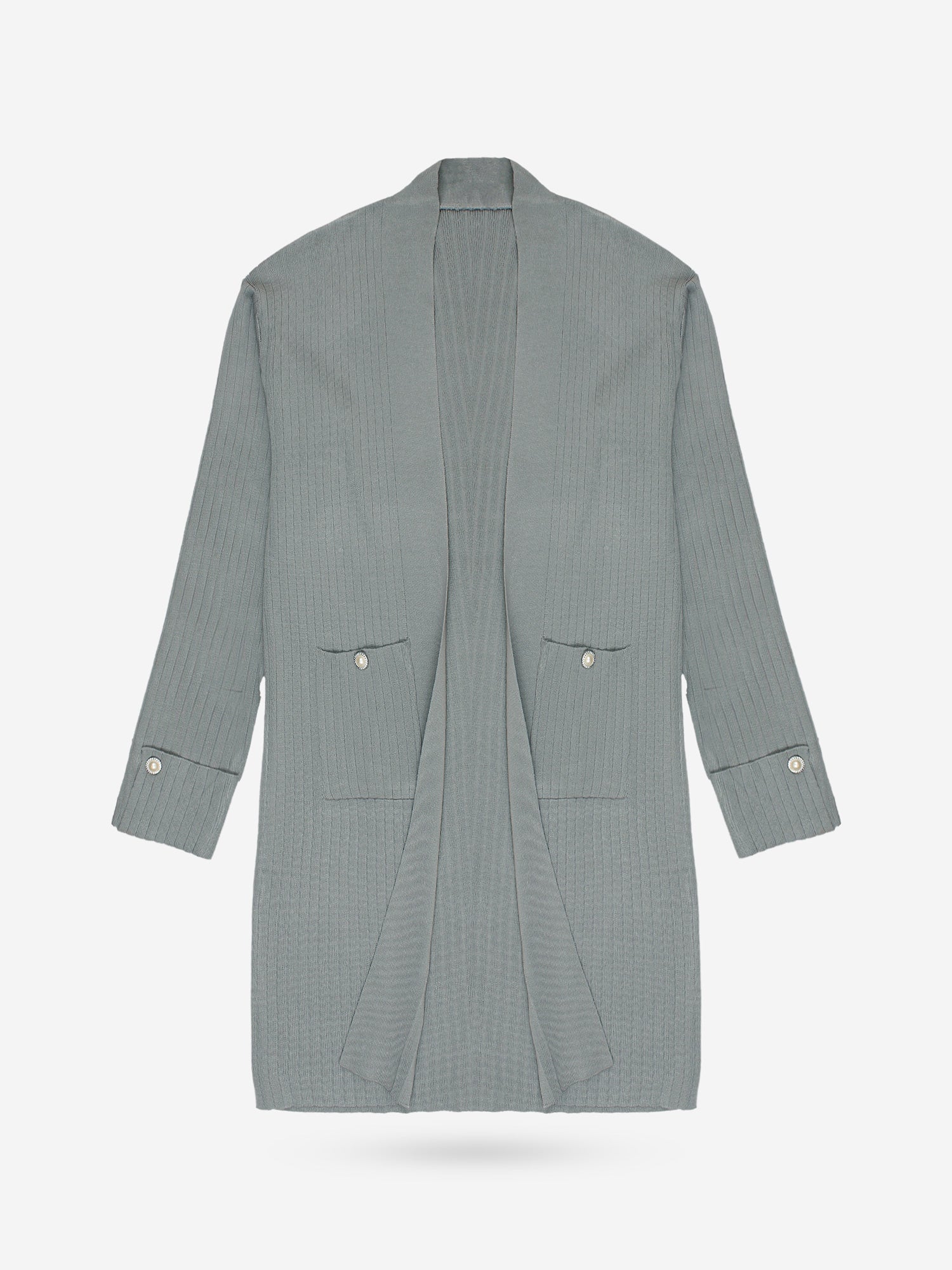 The Allure 3-Piece Textured Knit Set (grey)