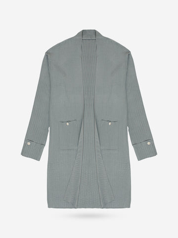 The Allure 3-Piece Textured Knit Set (grey)