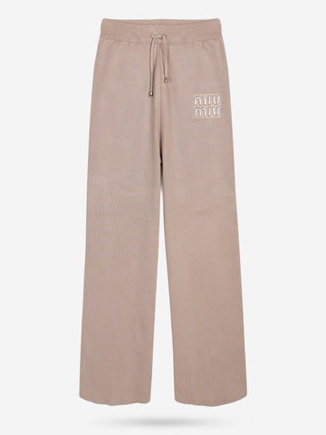 The mumu Crystal-Embellished Knit Set (camel)
