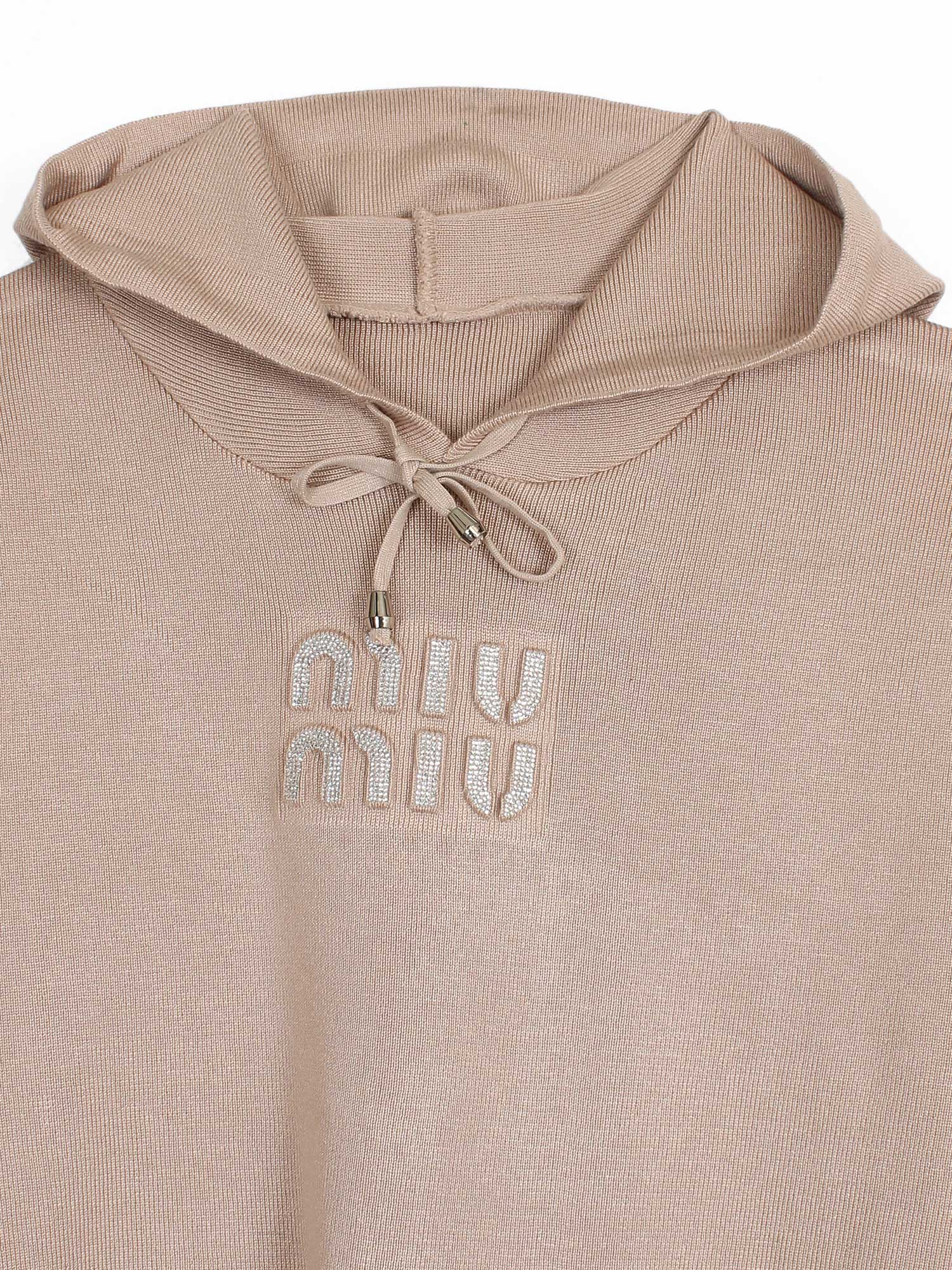 The mumu Crystal-Embellished Knit Set (camel)